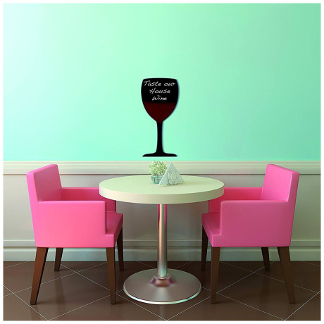 Μαυροπίνακας Επιτοίχιος Securit Ποτήρι FB-GLASS