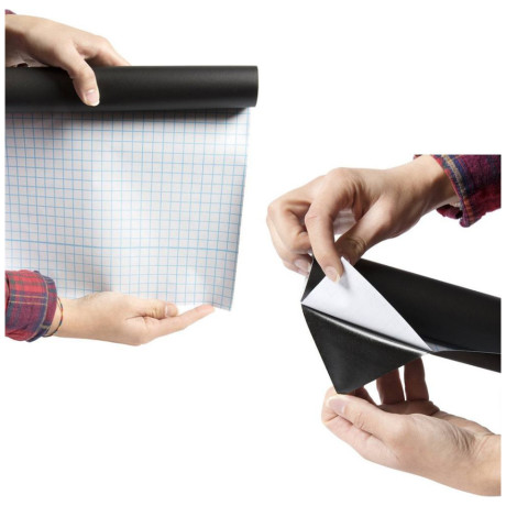 Αυτοκόλλητο Ρολό Μαυροπίνακα Securit 45 x 100cm CS-WALL-100