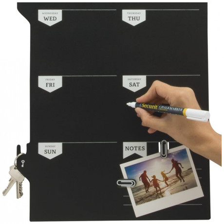 Μαυροπίνακας Επιτοίχιος Securit Πρόγραμμα FB-PLAN