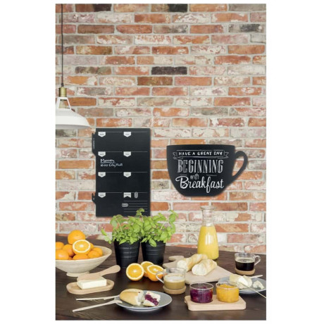 Μαυροπίνακας Επιτοίχιος Securit Πρόγραμμα FB-PLAN