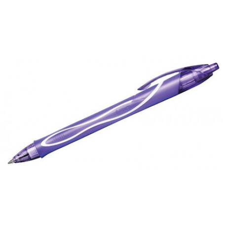 Στυλό Bic 0.7mm με μώβ Mελάνι Gel-ocity Quick Dry 964772
