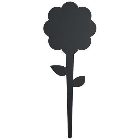 Πινακάκια Μαυροπίνακα Securit Καρφωτά Διπλής Όψης Λουλούδι Σετ 5 τεμαχίων TAG-FLOWER-5