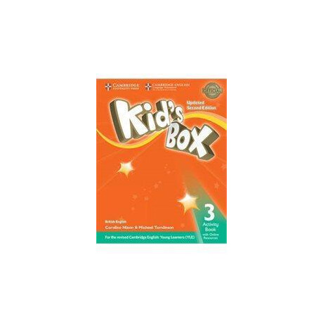 Kid's box 3 Updated 2nd Edition Workbook (+online) 2017
