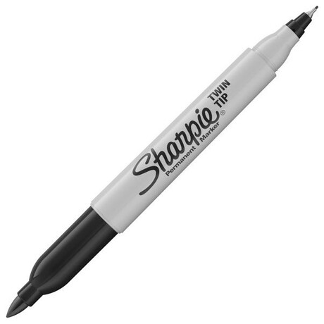 Μαρκαδόρος Ανεξίτηλος Sharpie Twin Tip F-UF Black