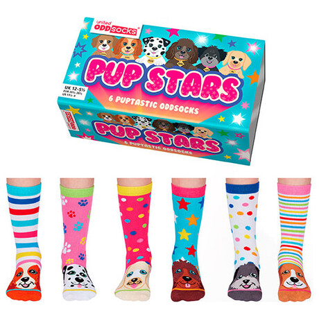 Σετ Παιδικές Κάλτσες United ODD Socks Pup Stars 3 Ζευγάρια σε Συσκευασία Δώρου 94.01.006