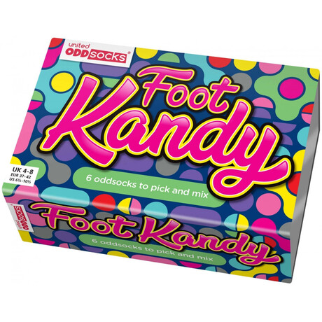 Σετ Γυναικείες Κάλτσες United ODD Socks Foot Kandy 3 Ζευγάρια σε Συσκευασία Δώρου 94.03.004