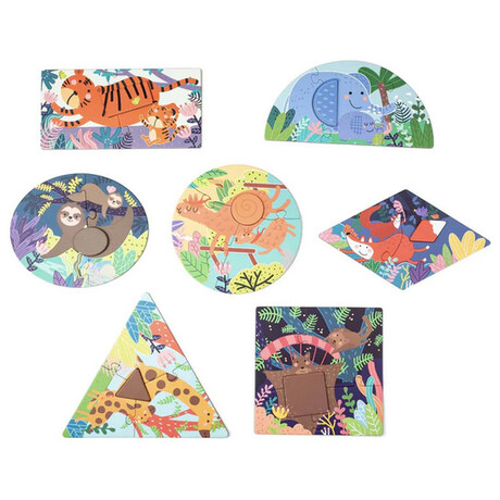 Μεγάλο Παζλ mierEdu My Very Big Puzzle Shapes 26τμχ ME101