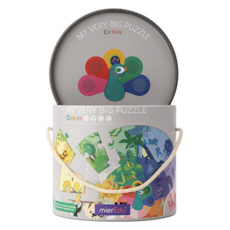 Μεγάλο Παζλ mierEdu My Very Big Puzzle Colours 26τμχ ME102
