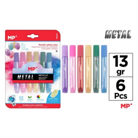 Κόλλα Glitter  MP PE902  6 TEM 13 γρ