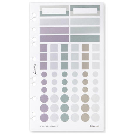 Αυτοκόλλητα Filofax Norfolk Stickers 132796