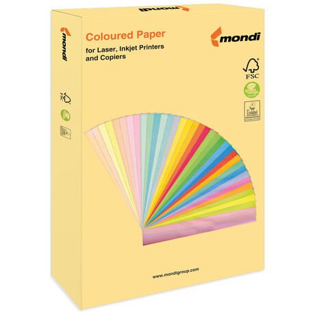 Mondi Χαρτί Εκτύπωσης A4 80gr/m² 500 φύλλα Canary Yellow