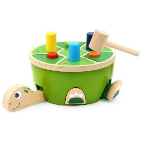 Ξύλινος Πάγκος Χελώνα Με Σφυρί Top Bright Turtle Pounding Bench 120332