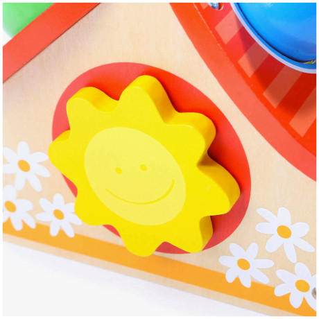 Ξύλινο Σπιτάκι με Μπάλες Σφηνώματα Top Bright House Pounding 6947