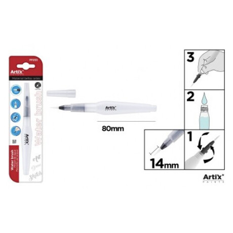Πινέλλο με υποδοχέα νερού MEDIUM 14mm MP PP253