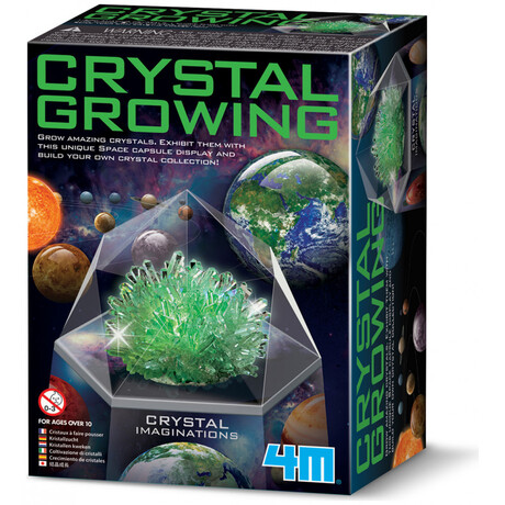 4M Toys - Καλλιέργεια Κρυστάλλων Πράσινο 3931 4M0592