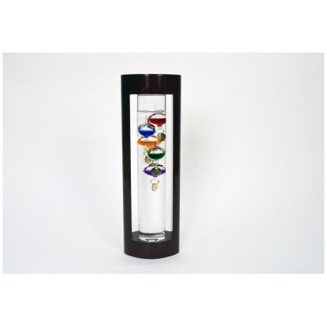 Ξύλινο Θερμόμετρο Γαλιλαίου Με Χρωματιστές Ενδείξεις 30cm 32-21