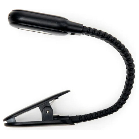 Φωτάκι Βιβλίου Kikkerland - Rechargeable Clip Book Light Black BL13-BK-EU