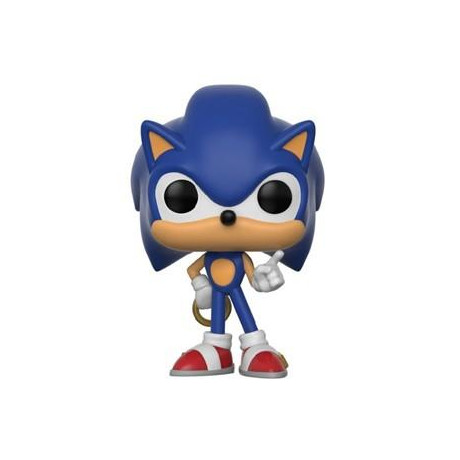 Funko Pop! Games: Sonic the Hedgehog - Sonic With Ring 283# Vinyl Figure