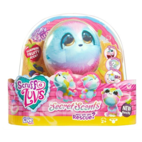 As Little Live Pets: Scruf Luvs - Κουβαροζωάκια Αρώματα Έκπληξη -2021- (1863-63528)