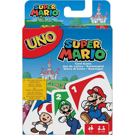 Mattel uno Super Mario Card Game (Drd00)