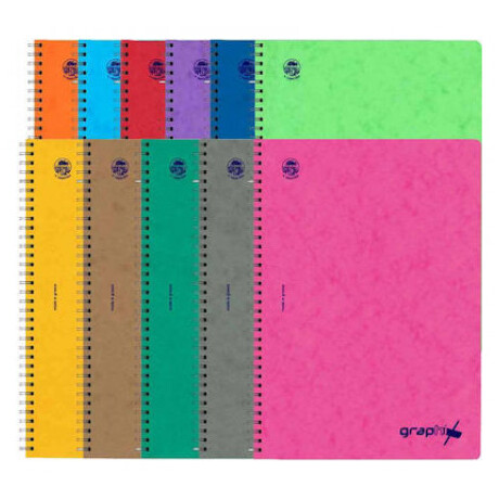 Τετράδιο Σπιράλ 3 Θεμάτων Α4 Typotrust Graphix TYP4543-18 (Διάφορα χρώματα)