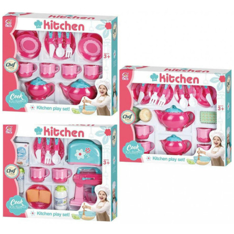 Kitchen Cooking Set για 3+ Ετών (Διάφορα Σχέδια) 1τμχ 29.88-1ABD