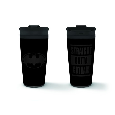 Pyramid Batman - Straight Outta Gotham Metal Travel mug (Mtm25343) Pyramid Batman - Straight Outta Gotham Metal Travel mug (Mtm25343)