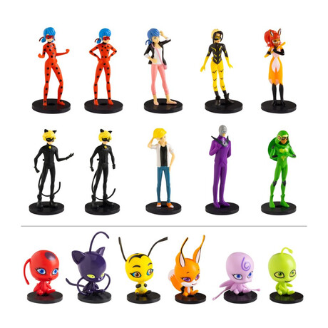 P.m.i. Miraculous Pencil Toppers - 3 Pack (S1) (Random) (Mlb2020)