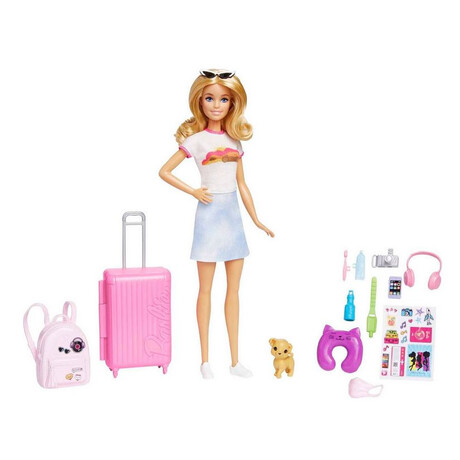 Mattel Barbie: Travel set With Puppy (Hjy18)
