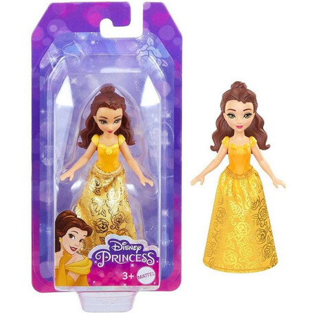 Mattel Disney: Princess - Belle Small Doll (9cm) (Hlw78)