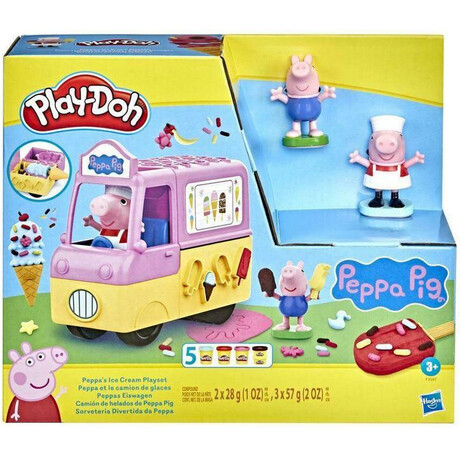 Hasbro Play-doh Peppa pig - Peppas ice Cream Playset (F3597)