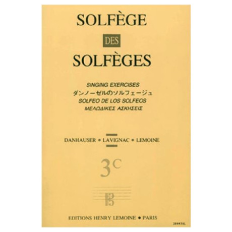 Solfege Des Solfeges 3C