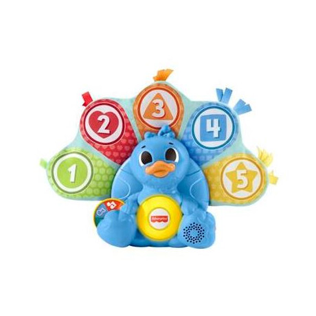 Fisher-Price Linkimals: Παγώνι, το Χρωματιστούλι (Μιλάει Ελληνικά) (Hnn84)