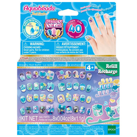 Epoch Aquabeads Dreamy Nail Refill - Ονειρεμένα Συμπληρωματικά Νύχια 35009