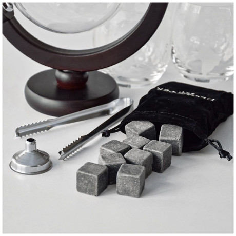 Σετ Καράφα Υδρόγειος Σφαίρα Mikamax Globe Decanter Set 04520