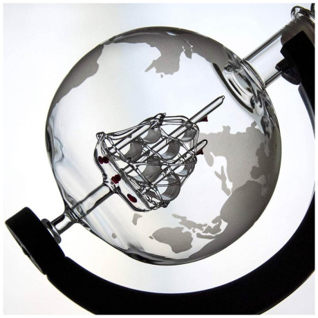 Σετ Καράφα Υδρόγειος Σφαίρα Mikamax Globe Decanter Set 04520