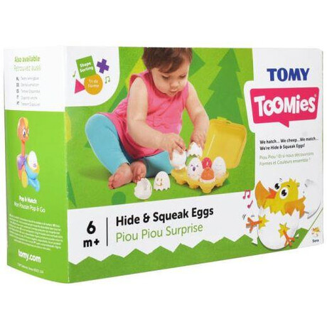 As Tomy Toomies: Hide  Squeak Eggs - Piou Piou Surprise (1000-11581)