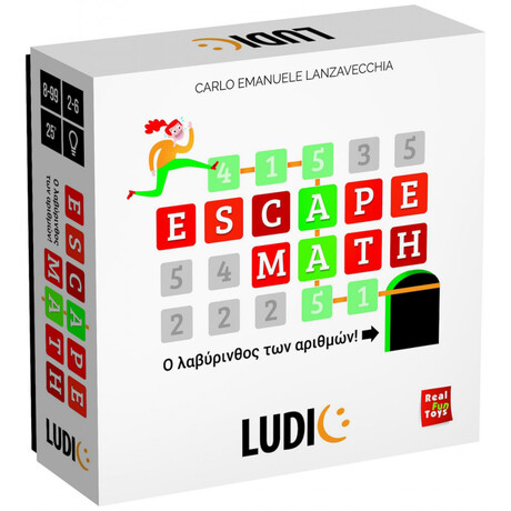 Επιτραπέζιο Παιχνίδι Ludic Escape Math Ο λαβύρινθος των αριθμών! 52729