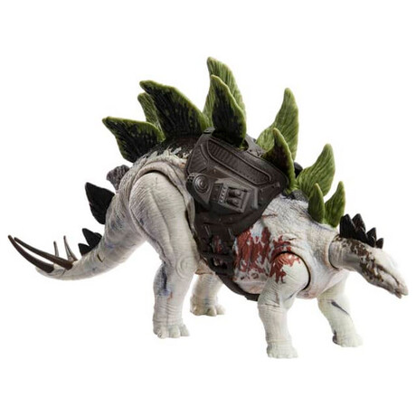 Mattel Jurassic World: Gigantic Dino Trackers - Stegosaurus Large Dinosaur Figure (Hlp24)