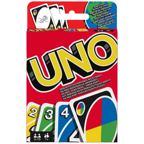 Mattel uno Card Game - Clipstrip (Bgy49)