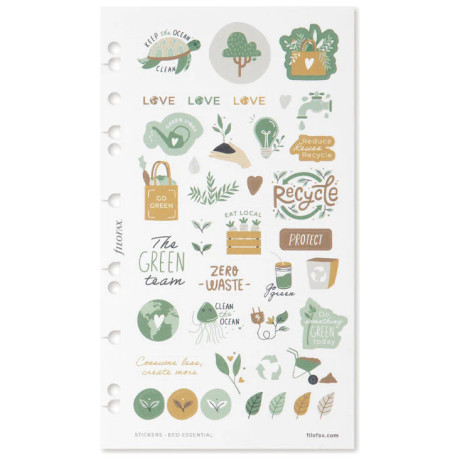 Αυτοκόλλητα Filofax Eco Essential 132854