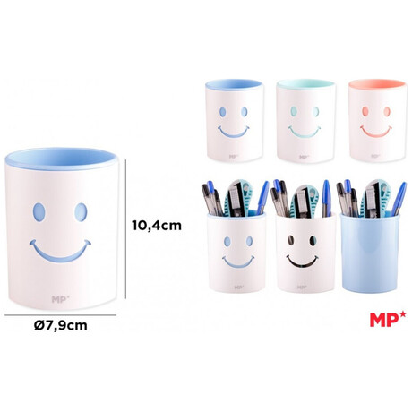 Μολυβοθήκη στρογγυλή MP διπλή πλαστική PA916GR βεραμάν-λευκή Μολυβοθήκη στρογγυλή MP διπλή πλαστική PA916GR βεραμάν-λευκή