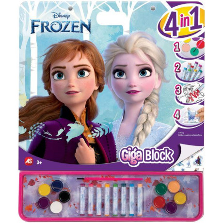 As Disney Frozen - Giga Block Painting set 4in1 (1023-62734)