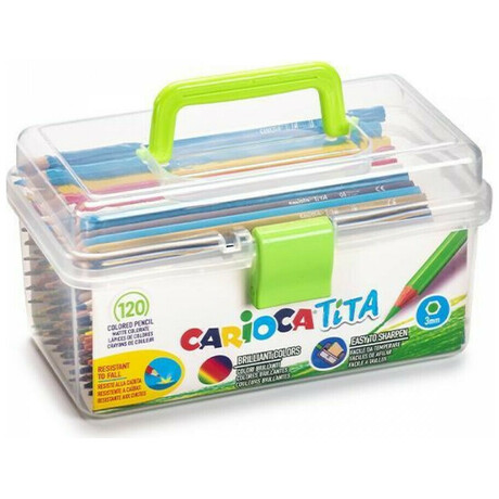 Carioca Tita Σετ Ξυλομπογιές 120τμχ 42800