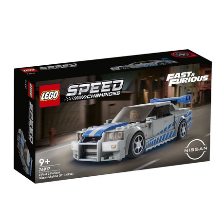 Lego® Speed Champions: 2 Fast 2 Furious Nissan Skyline gt-r (R34) (76917)
