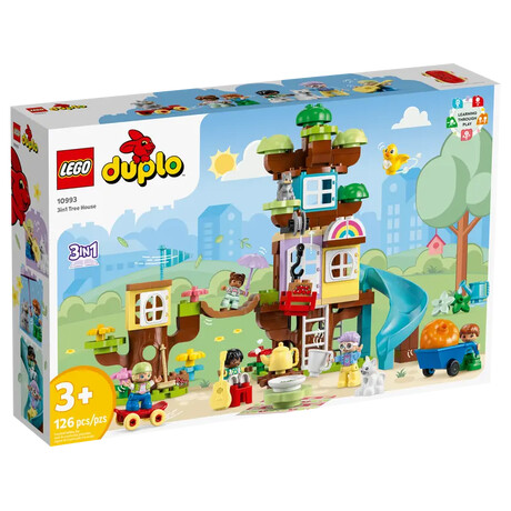 Lego® Duplo® Τown: 3in1 Tree House (10993)