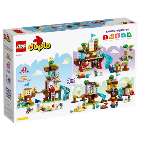 Lego® Duplo® Τown: 3in1 Tree House (10993)