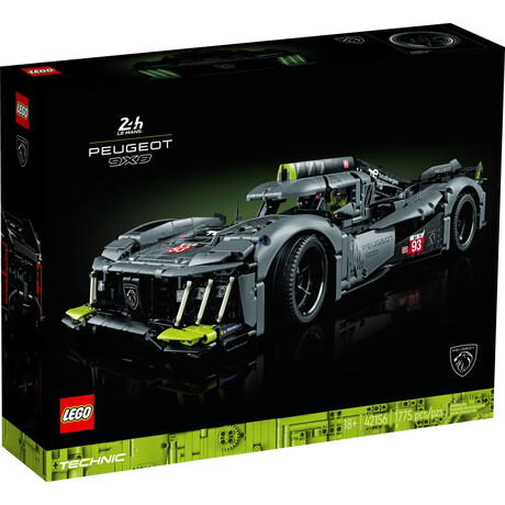 Lego® Technic: Peugeot 9x8 24h le Mans Hybrid Hypercar (42156)