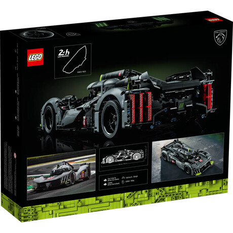Lego® Technic: Peugeot 9x8 24h le Mans Hybrid Hypercar (42156)