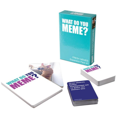 As Επιτραπέζιο: What do you Meme - Fresh Memes (Expansion Pack #1) (1040-24200)